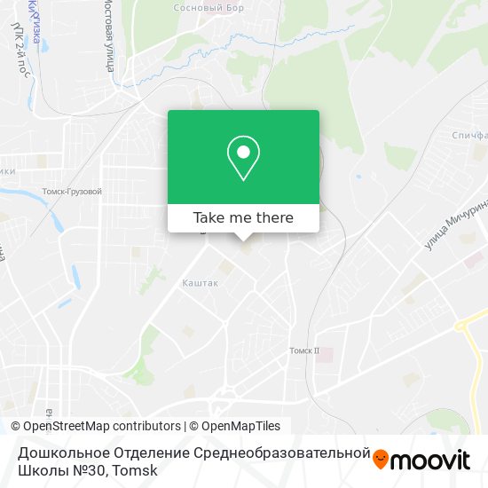 Дошкольное Отделение Среднеобразовательной Школы №30 map