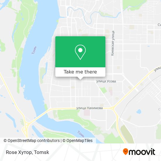 Rose Хутор map
