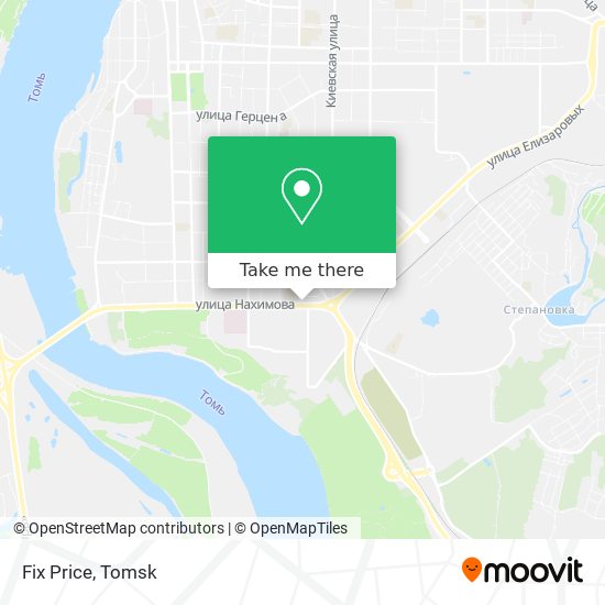 Fix Price map