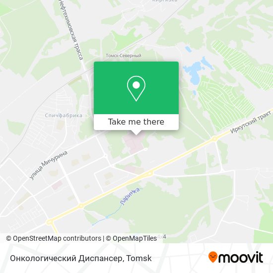 Онкологический Диспансер map