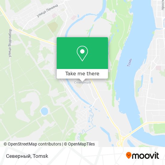 Северный map