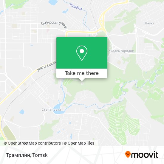 Трамплин map