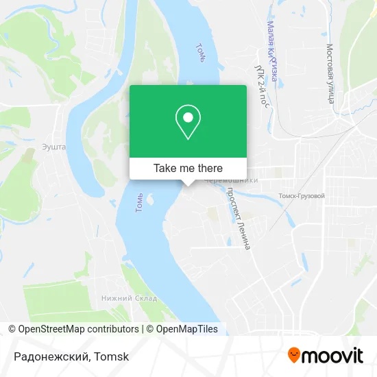 Радонежский map