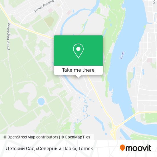 Детский Сад «Северный Парк» map