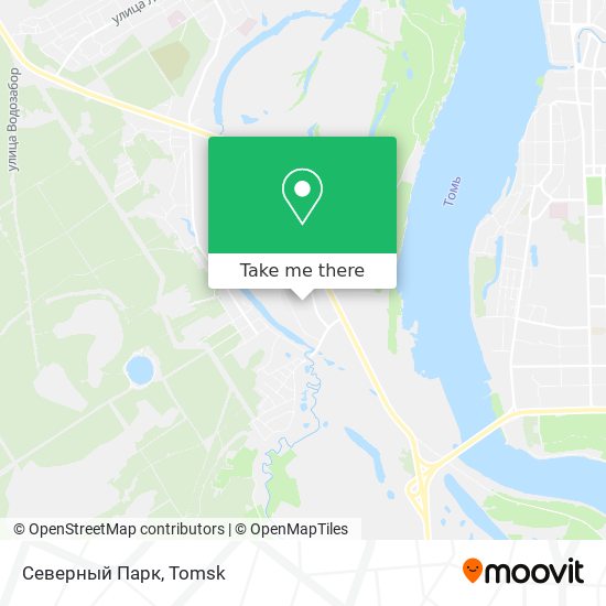 Северный Парк map