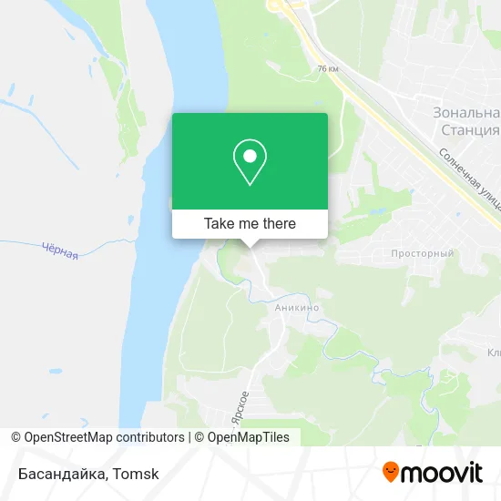 Басандайка map