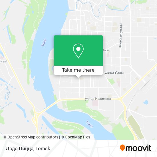Додо Пицца map