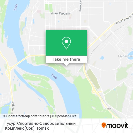 Тусур, Спортивно-Оздоровительный Комплекс(Сок) map