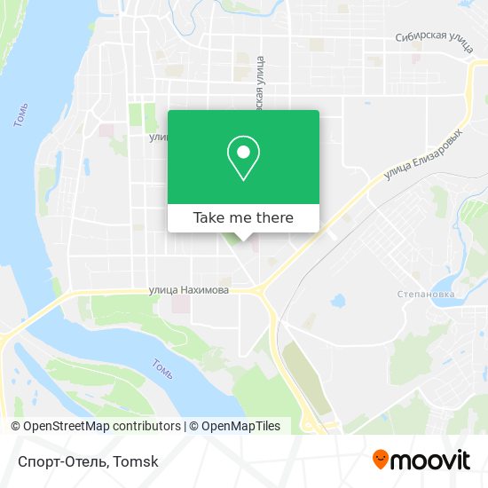Спорт-Отель map