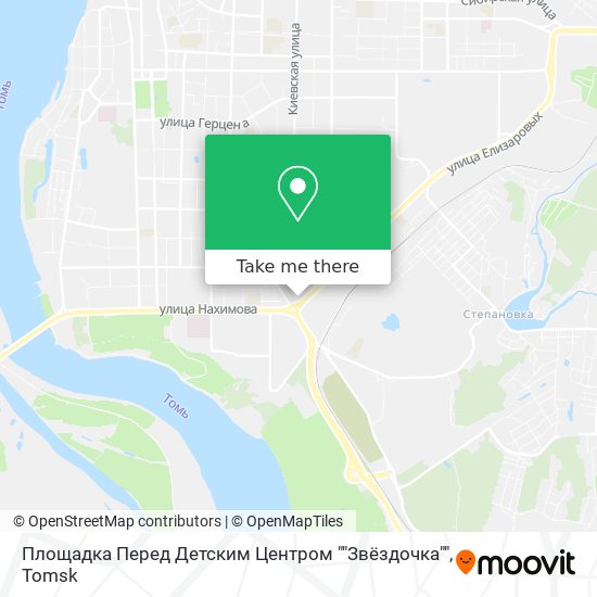 Площадка Перед Детским Центром ""Звёздочка"" map