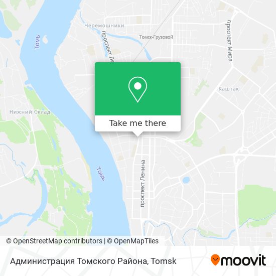 Администрация Томского Района map