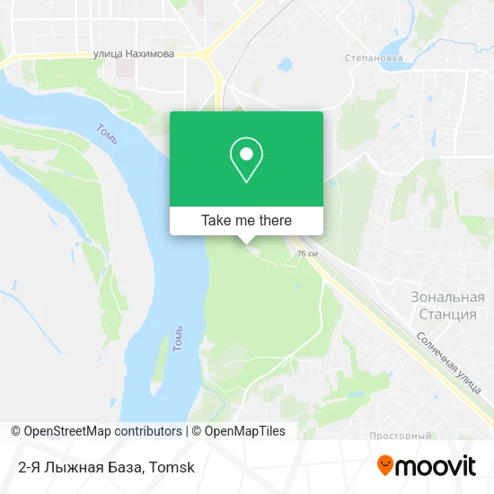 2-Я Лыжная База map