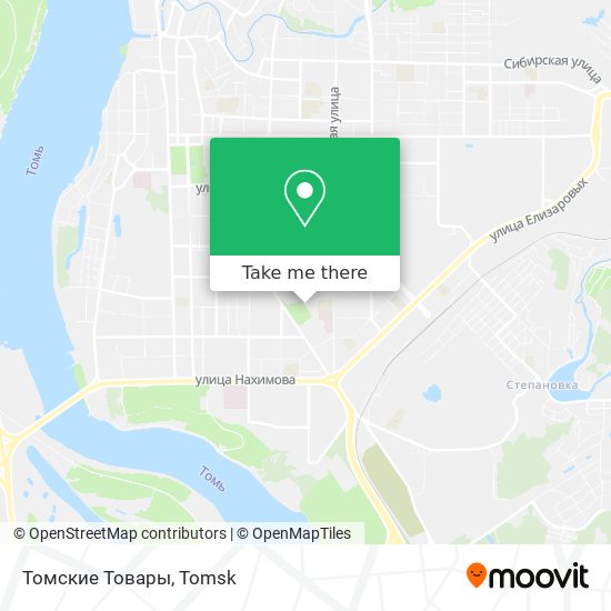 Томские Товары map