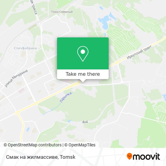 Смак на жилмассиве map