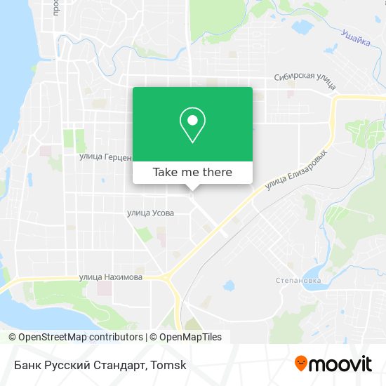 Банк Русский Стандарт map