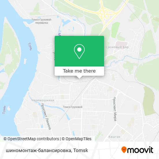 шиномонтаж-балансировка map