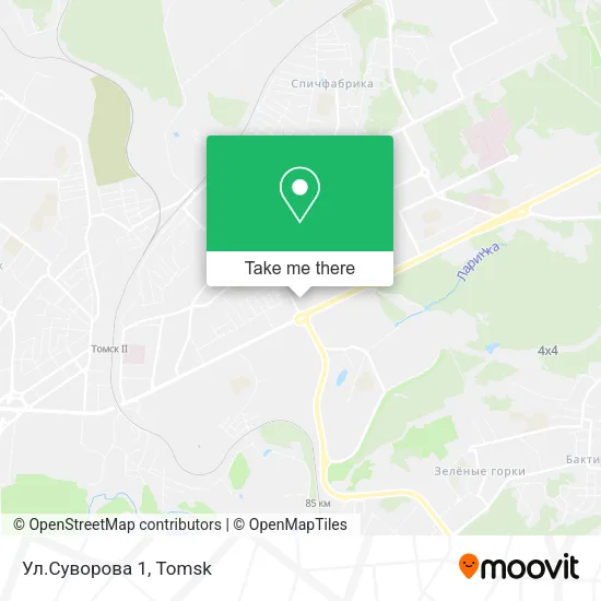 Ул.Суворова 1 map