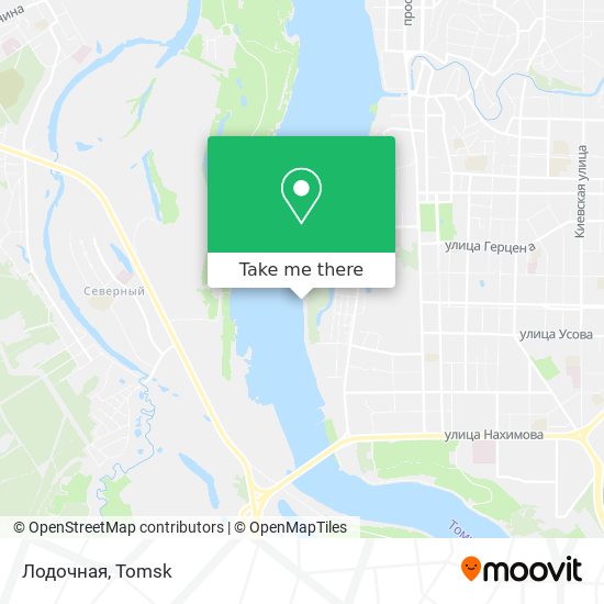 Лодочная map