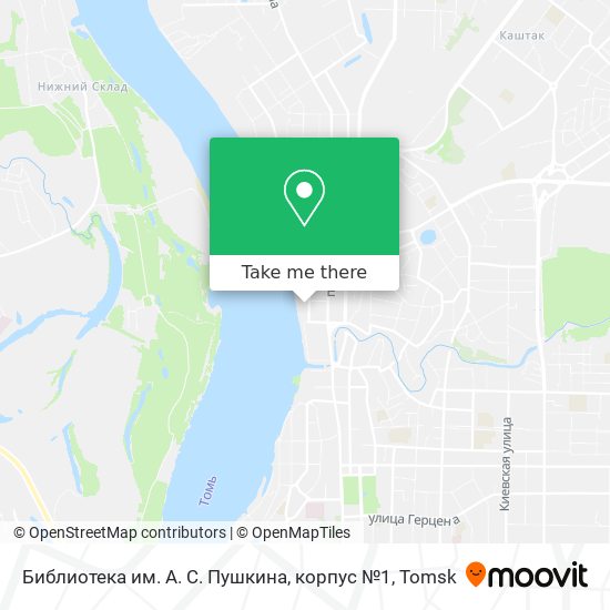 Библиотека им. А. С. Пушкина, корпус №1 map