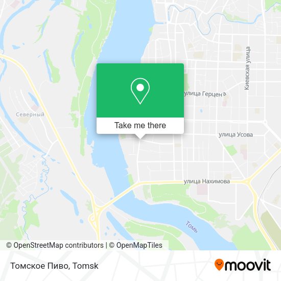 Томское Пиво map