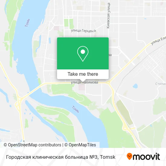 Городская клиническая больница №3 map
