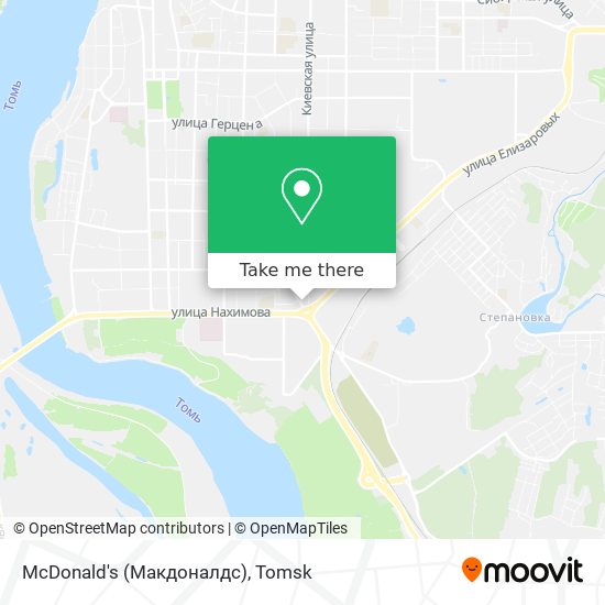 McDonald's (Макдоналдс) map