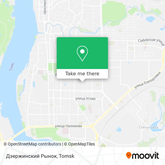 Дзержинский Рынок map