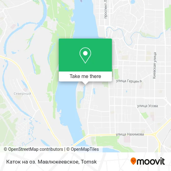 Каток на оз. Мавлюкеевское map