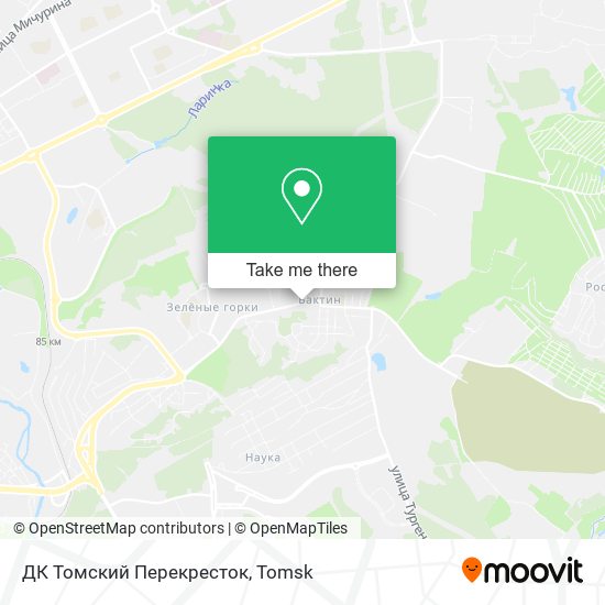 ДК Томский Перекресток map