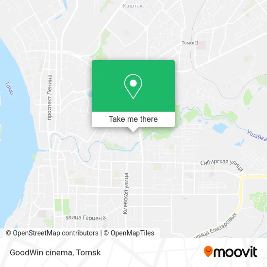 GoodWin cinema map