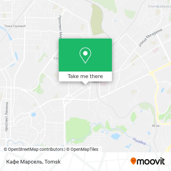 Кафе  Марсель map