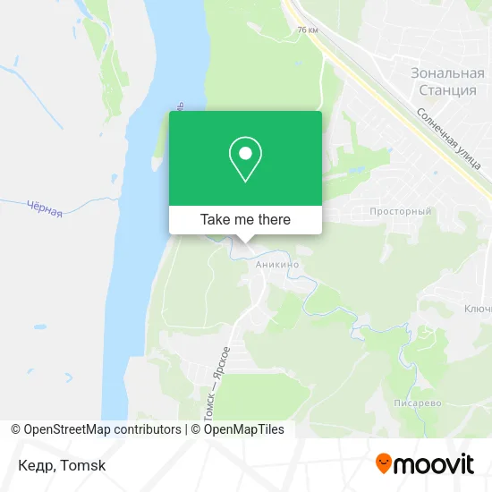 Кедр map