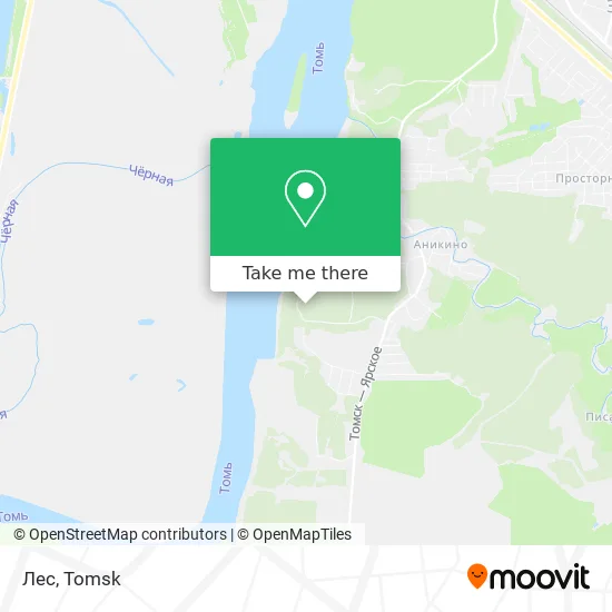 Лес map