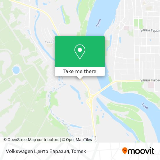 Volkswagen Центр Евразия map