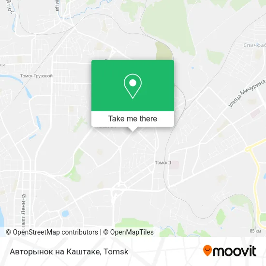 Авторынок на Каштаке map