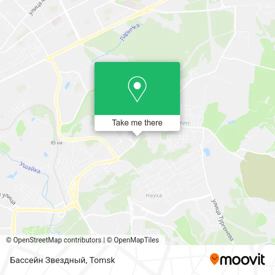 Бассейн  Звездный map