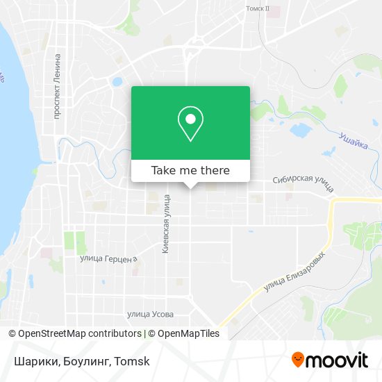 Шарики, Боулинг map