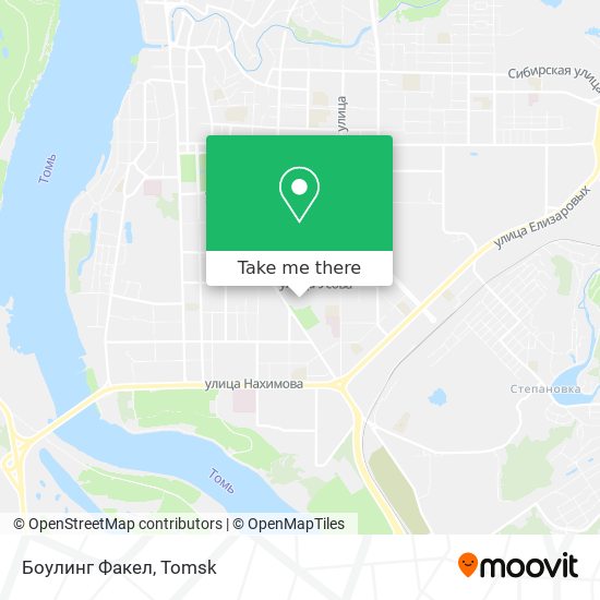 Боулинг Факел map