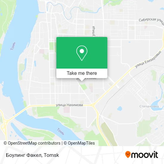 Боулинг Факел map