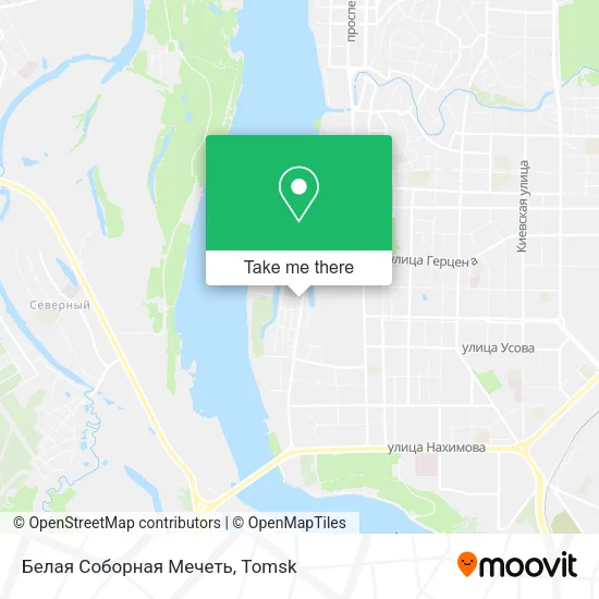 Белая Соборная Мечеть map