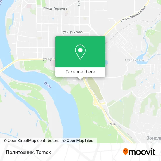 Политехник map