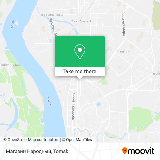Магазин Народный map