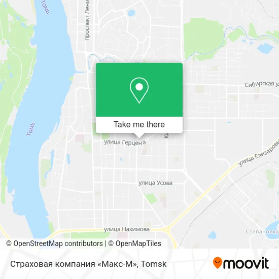 Страховая компания «Макс-М» map