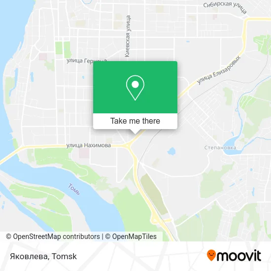 Яковлева map