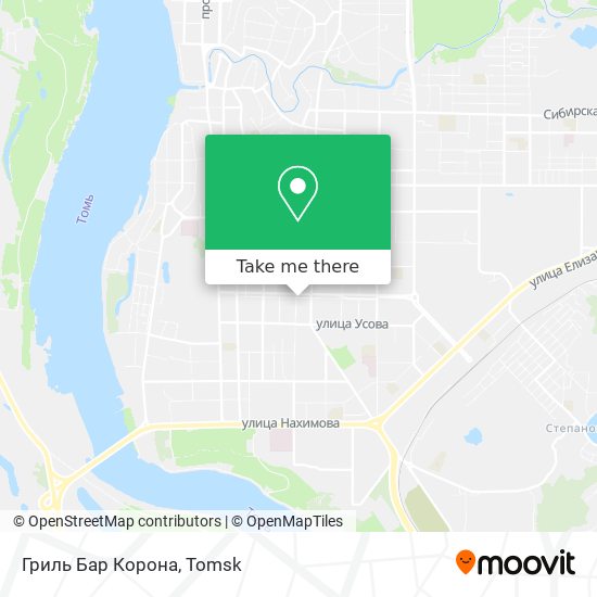 Гриль Бар Корона map
