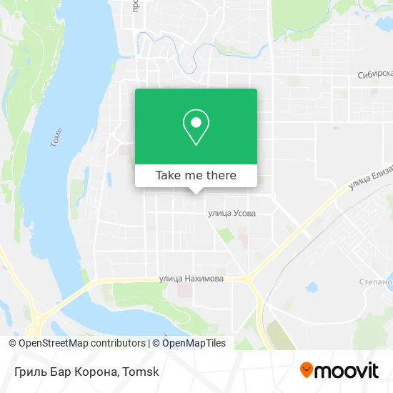 Гриль Бар Корона map