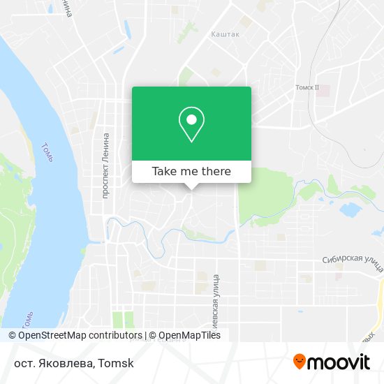 ост. Яковлева map