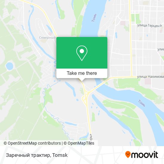 Заречный трактир map