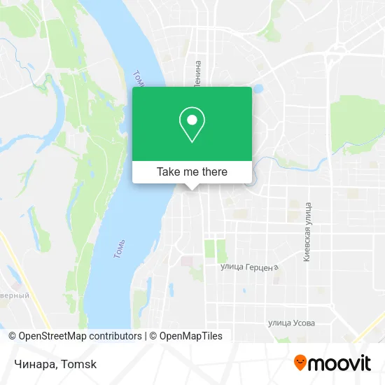 Чинара map