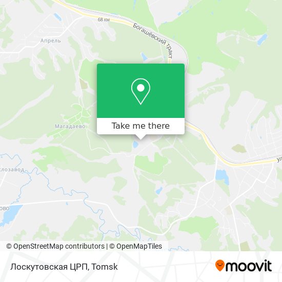 Лоскутовская ЦРП map
